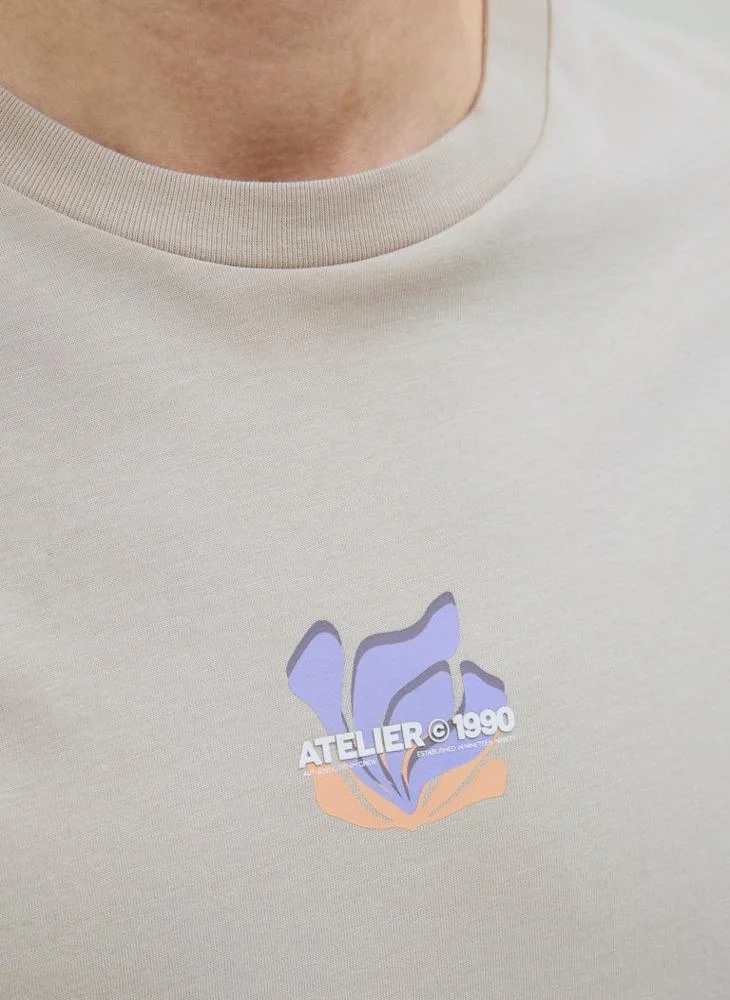 JACK & JONES JJEAMES TEE SS CREW NECK