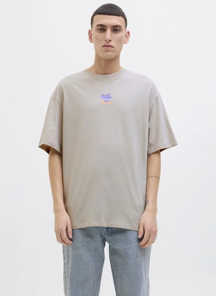 جاك اند جونز JJEAMES TEE SS CREW NECK
