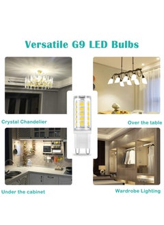 G9 LED Light Bulb for Chandelier with No Flicker Non-dimmable 5-Pack - pzsku/Z8527400549643F560DC4Z/45/_/1714982577/5a97d8d3-2cf6-4bf0-bf36-dc07e5cf965d