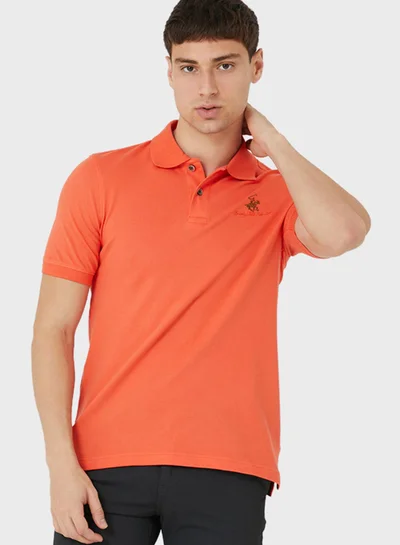 bhpoloclub Embroidered Logo Polo