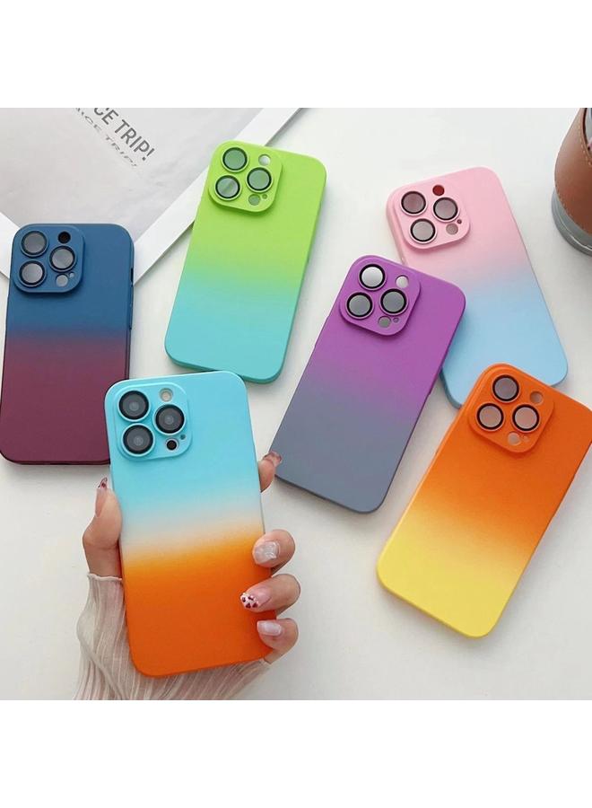 Zaboon Case For iPhone 12 Skin Feel Gradient Phone Case - Image 3