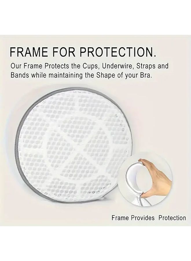 Large Heavy Duty Shoe Washing Bags Set Of 2 With Zipper Mesh Laundry For Machine Travel - Image 5