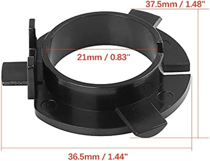 QASULER H7 LED Headlight Adapter Socket Set - Image 5