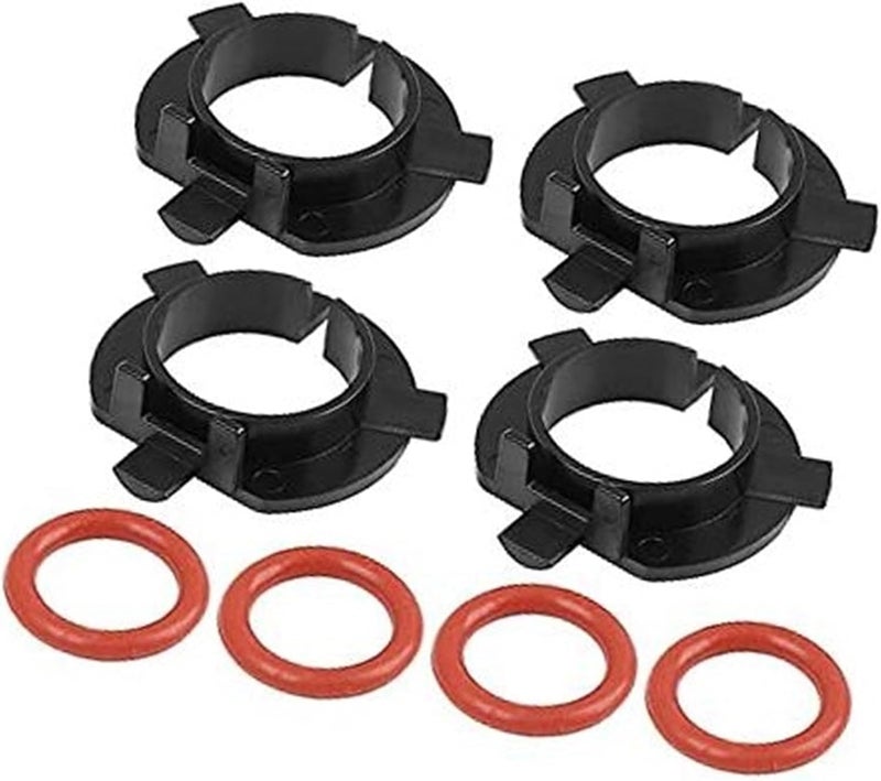 QASULER H7 LED Headlight Adapter Socket Set - Image 1