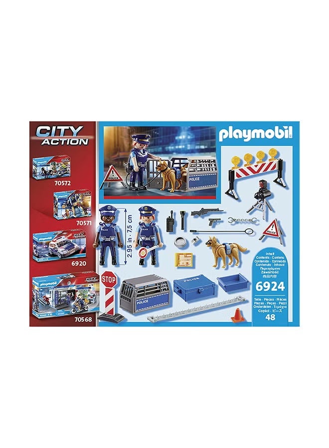 Playmobil Police Roadblock (6924) - Image 4