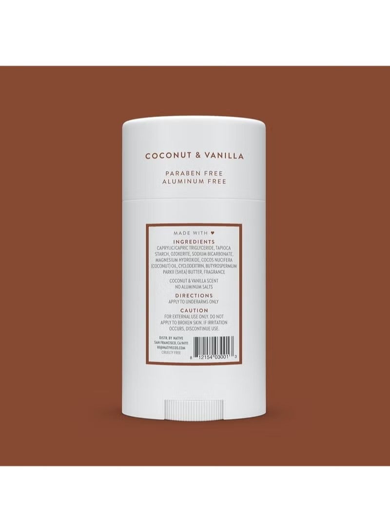 native Deodorant - Natural Deodorant for Women and Men - Vegan, Gluten Free, Cruelty Free - Aluminum Free, Free of Parabens & Sulfates - Coconut & Vanilla - Image 5