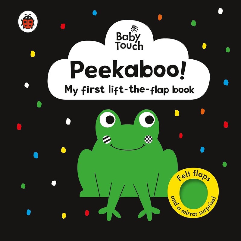 Baby Touch: Peekaboo!: My first black-and-white felt flaps book - Image 1