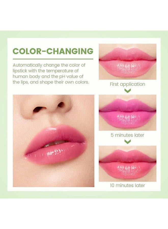 Digital Shoppy Moisture Lip Balm Aloe Vera Natural Lipbalm Temperature Changed Color Lipstick Long Lasting Nourish Protect Lips Care Makeup - Image 5