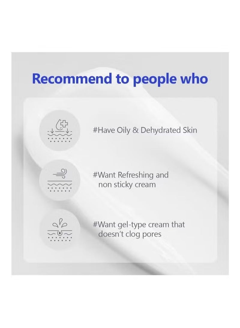 IsNtree Hyaluronic Acid Aqua Gel Cream 100ml, 3.38 fl.oz | Lightweight Hydrating Gel | Quick Absorbing Moisturizer | Korean Skincare - Image 4