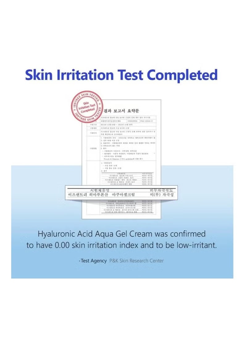 IsNtree Hyaluronic Acid Aqua Gel Cream 100ml, 3.38 fl.oz | Lightweight Hydrating Gel | Quick Absorbing Moisturizer | Korean Skincare - Image 5