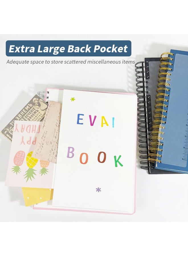 Ouzoustate 5 Subject Notebook College Ruled, 300 Pages A4 Hardcover Spiral Notebook with Removable Dividers Tabs, 8.5" x 11" 100GSM Large Lined Journal Notebooks for Work School - Image 5