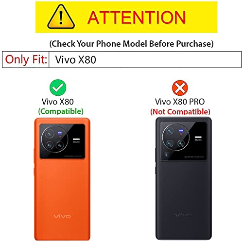 Kapa Soft Fabric Hybrid Protective Back Case Cover for Vivo X80 (Black) - Image 2