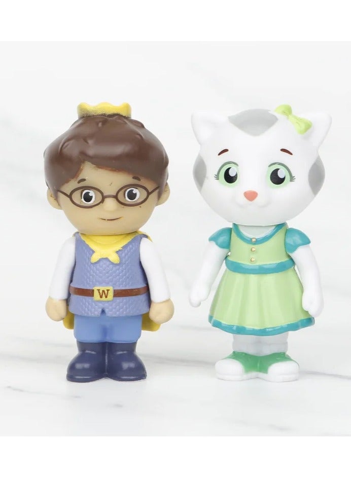 10pc Daniel Tiger's Neighborhood Figure Toy Daniel Tiger Katerina Kittycat O the Owl Miss Elaina Prince Model Doll  - Image 3
