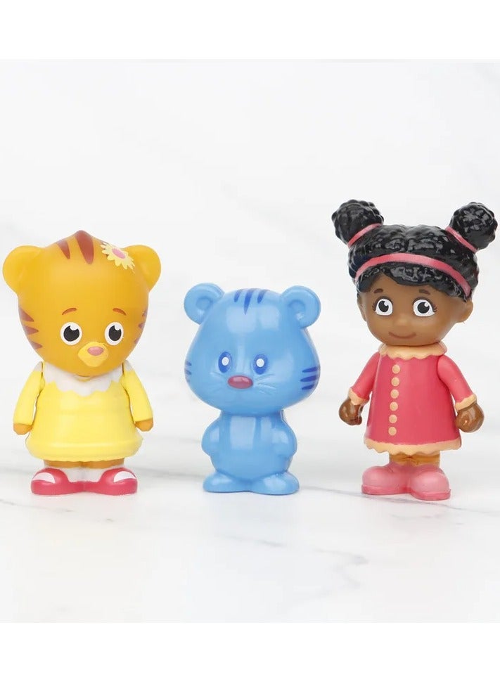 10pc Daniel Tiger's Neighborhood Figure Toy Daniel Tiger Katerina Kittycat O the Owl Miss Elaina Prince Model Doll  - Image 5