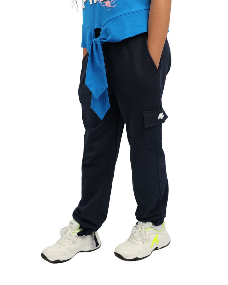 ATUM Girl's Basic  Sweatpants - Image 1