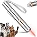 Koackl Cat Toy for Indoor USB Rechargeable Cat Toy 3 Light Colors Cat Interactive Toys for Dogs Cats Pet Chase Toy for Fun Playing Training Exercise Indoors - Image 3