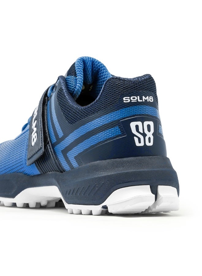SOLM8 S8 Cricket Shoes - Rubber Spikes Professional Cleats for Outdoor Turf and Field Sports Gel Cushioned Insole - Image 3