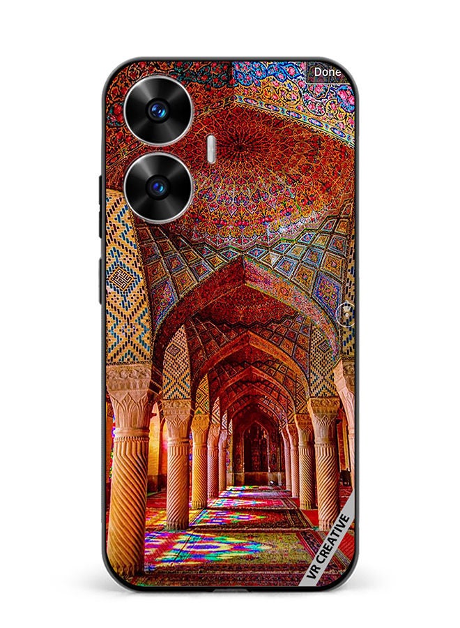 VR CREATIVE Protective Case Cover For Realme C55 The Pink Mosque Design Multicolour - Image 1