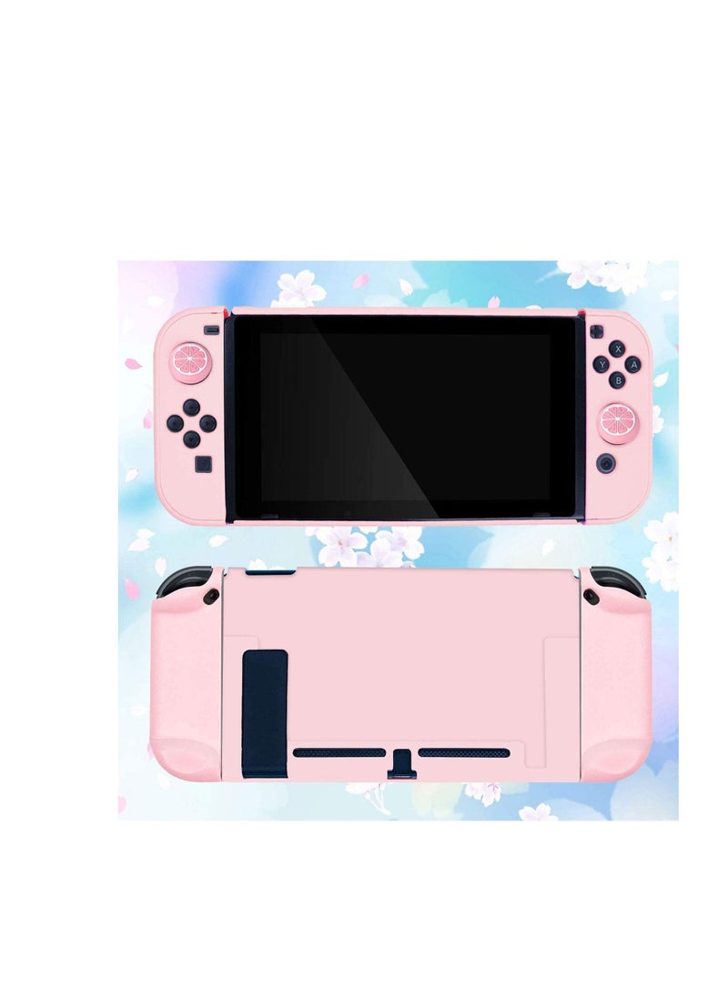 SYOSI - Case for Switch Soft Comfortable TPU Grip Protective Cover Compatible with Console and Joy-Con Controller - Image 1