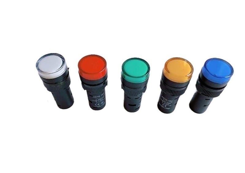 DVP02LC SL 110v AD16 16C مؤشر طاقة LED مصباح إشارة 12V 24V 36V 220V 380V - Image 5