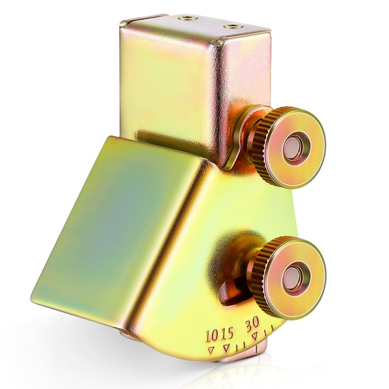 Feekoon دليل زاوية شحذ السكاكين فيكون لآلة صنفرة الحزام 1 × 30 قابل للتعديل من 10 إلى 45 درجة شحاذ السكاكين الشامل