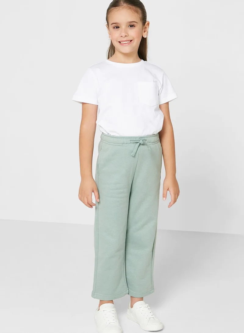 Ripples Kids Solid Flared Pants