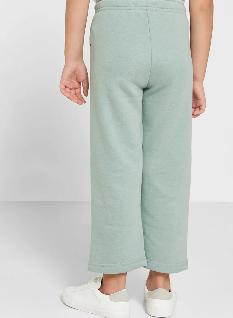Ripples Kids Solid Flared Pants