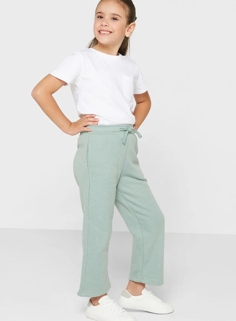 Ripples Kids Solid Flared Pants