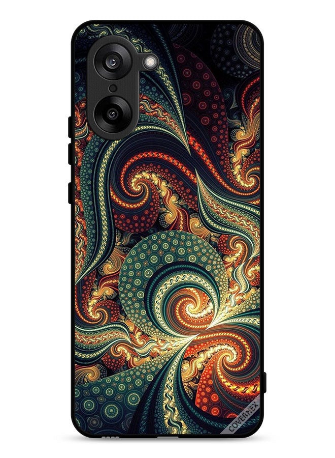 Covernex OnePlus Nord CE5 Protective Case Cover Mandala Vintage Pattern