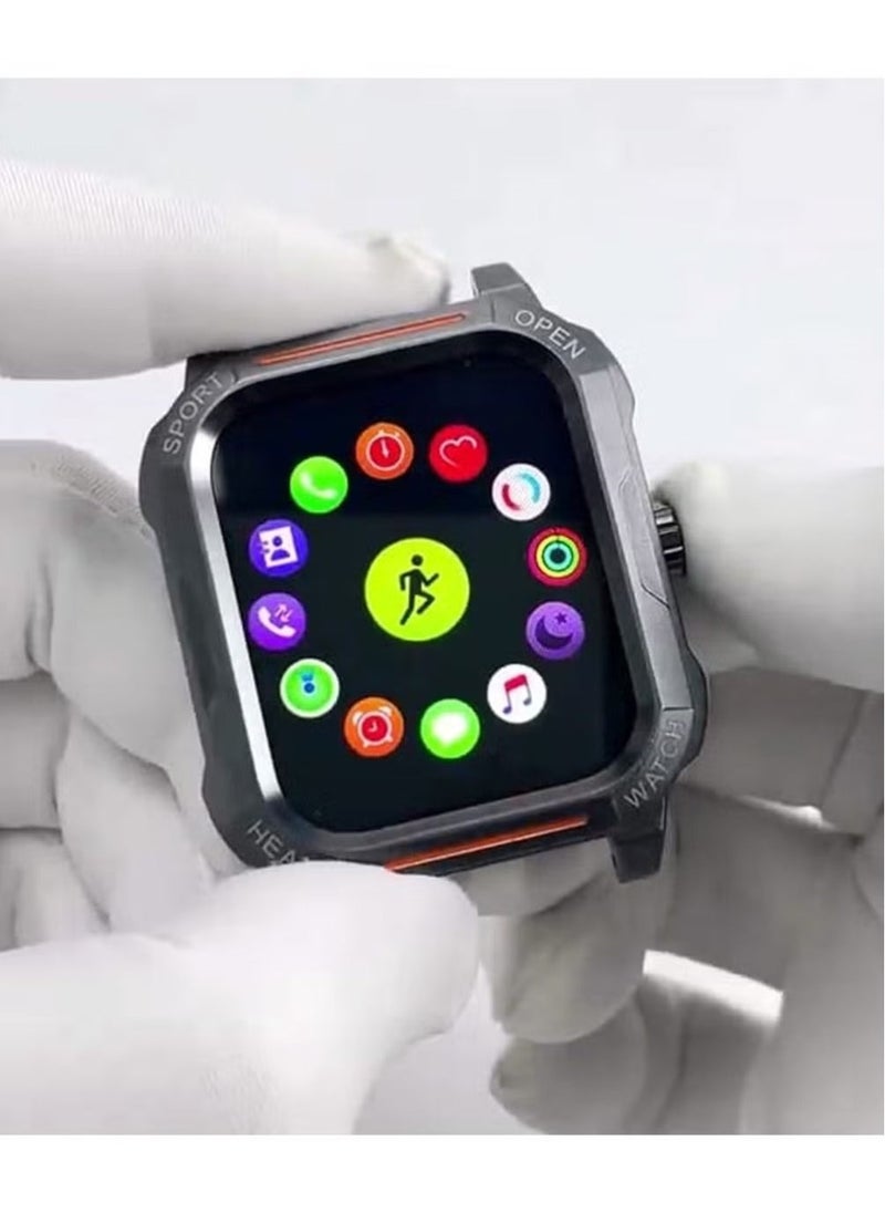 Haino Teko S3 Max Smart Watch with 2 Set Strap, Dial Case & Wireless Charger for Men & Boys – Stylish Black Design, Fitness Tracker, Heart Rate Monitor, Sleep Tracking, Waterproof, Long Battery Life, Compatible with iOS & Android - Image 5