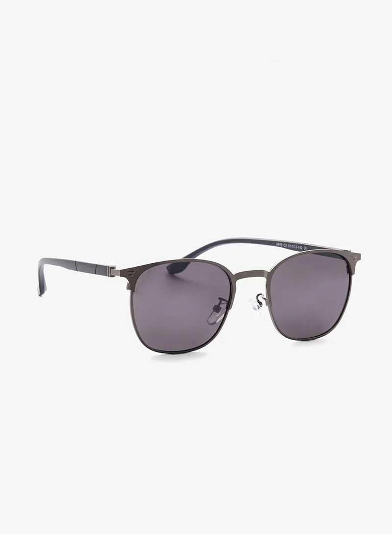 Robert Wood Polarized Lens Clubmaster Sunglasses
