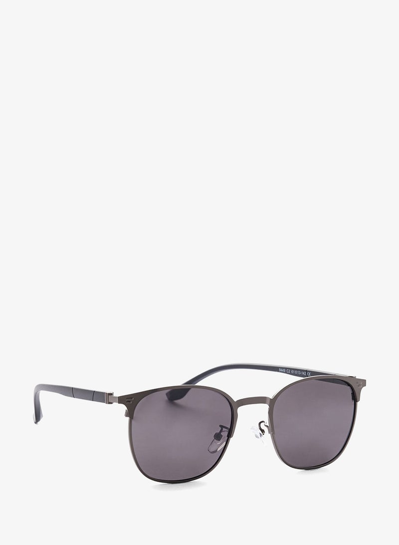 Robert Wood Polarized Lens Clubmaster Sunglasses - Image 1
