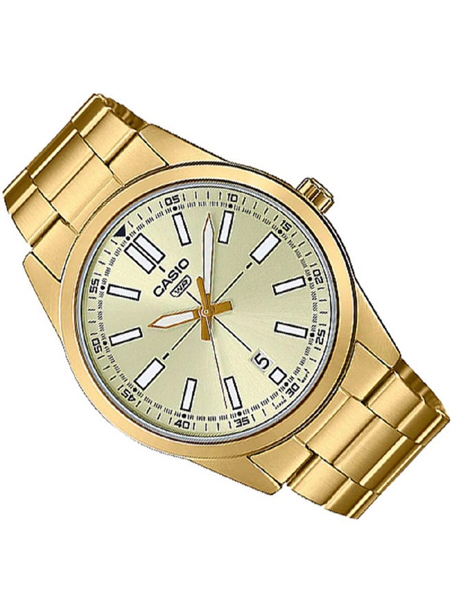 CASIO Stainless Steel Analog Wrist Watch MTP-VD02G-9EUDF - Image 2