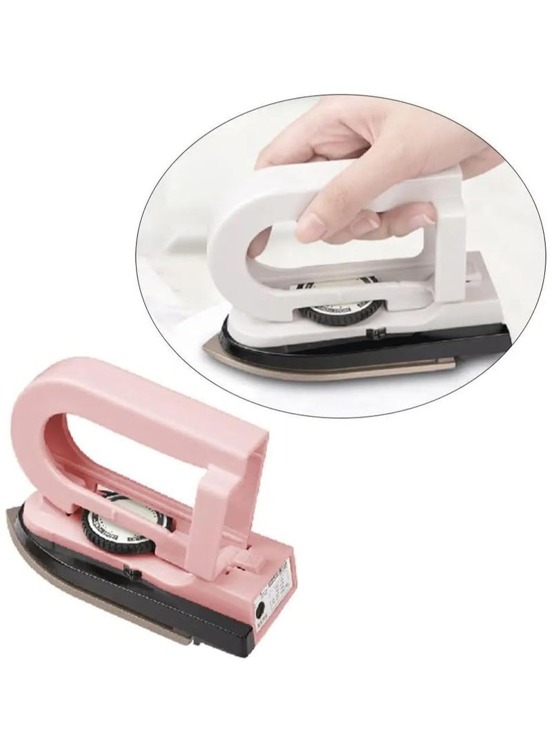 Yameem Portable Mini Folding Iron, Suitable for Travel and Home (Colour may vary) - Image 3