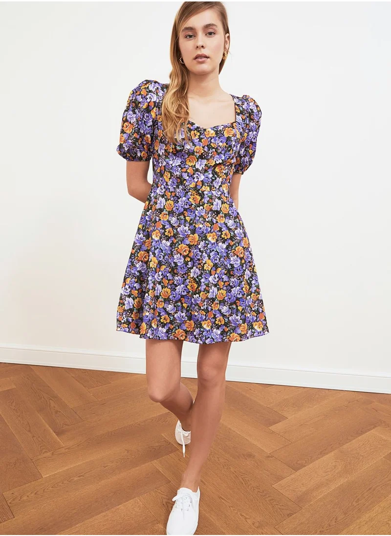 trendyol Floral Print Dress