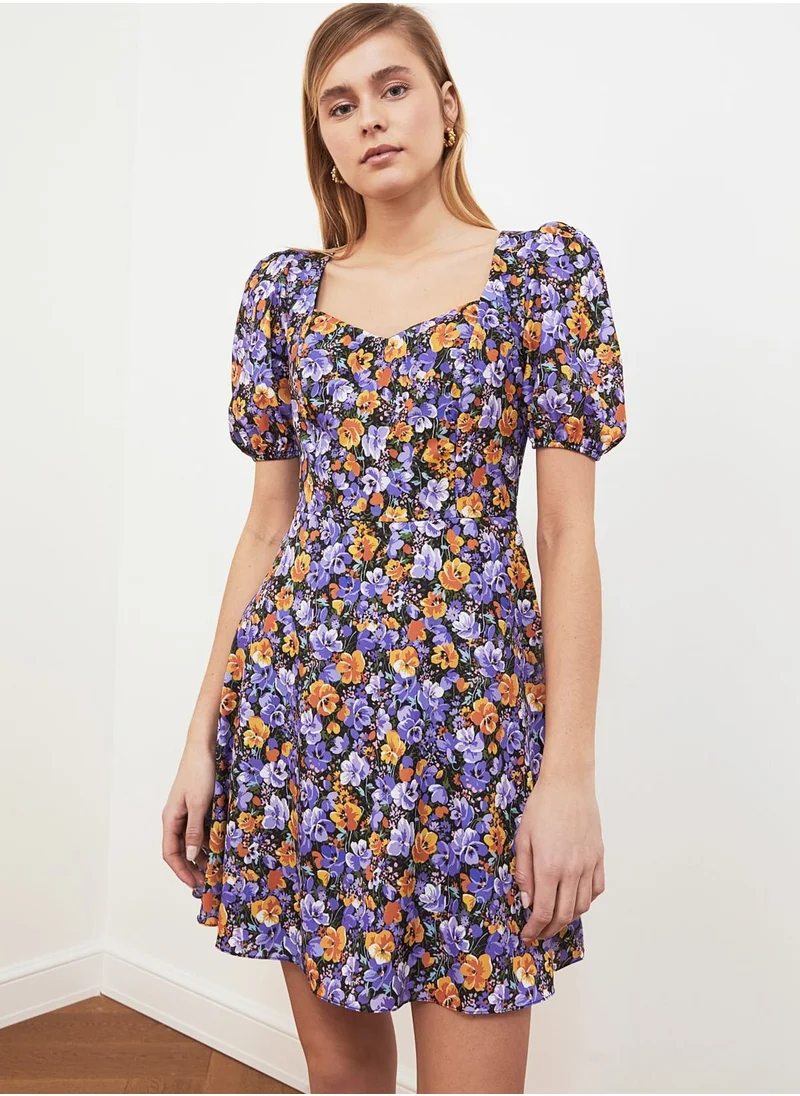 trendyol Floral Print Dress