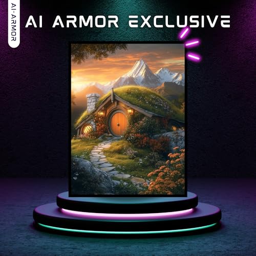 Realm Guard أكمام بطاقات Realm Guard 100 قطعة غير لامعة TCG/MTG (هدوء الهوبيت) - Image 2
