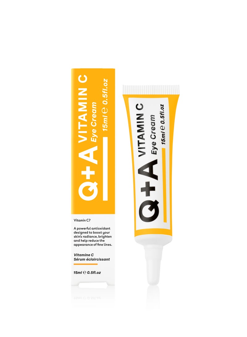 كيو+إيه كريم العين فيتامين سي Q+A 15 مل