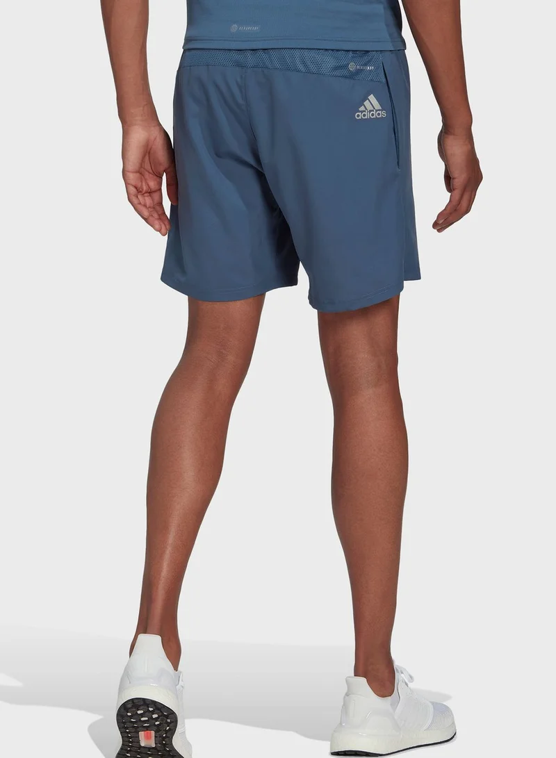 Adidas Run It Logo Shorts