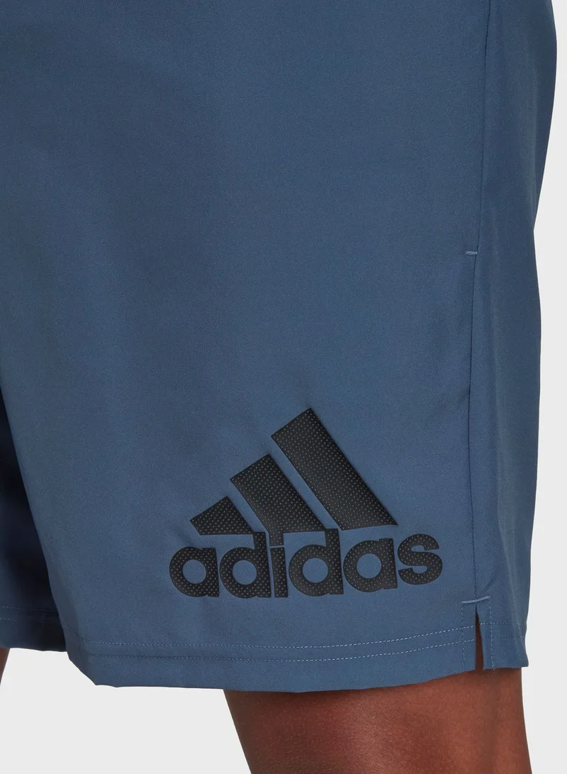Adidas Run It Logo Shorts