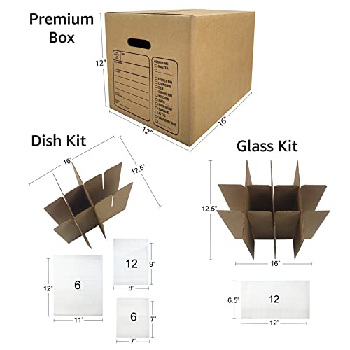 UBOXES Kitchen Moving Box Kit # 1 Moving Boxes & Moving Supplies - Image 4