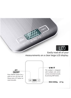 Stainless Steel Electronic Digital Kitchen Weight Scale (5 kg Capacity) - pzsku/Z85294FEA35D16136A650Z/45/_/1707307138/0d63e417-bc49-4087-b13b-68fa6e5a879e