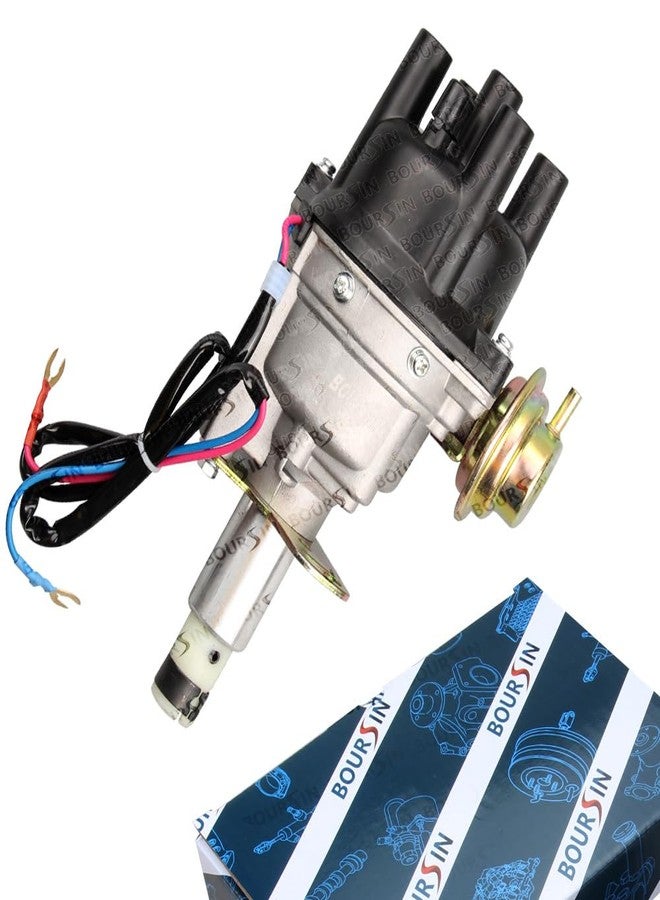 Boursin Ignition Distributor For Datsun D21 Nomad 510 720 Pickup Caravan Nissan Navara Z20 Z22 Z24 C22 F22 2.0L 2.4L Engine Dizzy (4 Plugs) 8V - Image 1