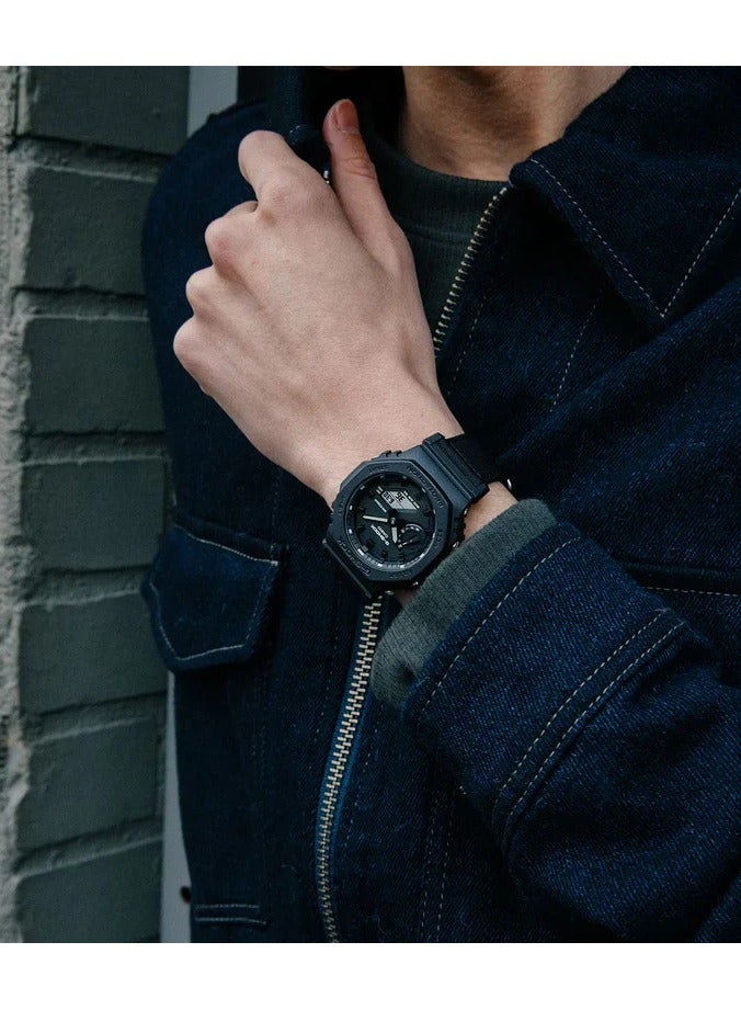 كاسيو ساعة كاسيو GA-2100BCE-1ADR للرجال، اسود - Image 3