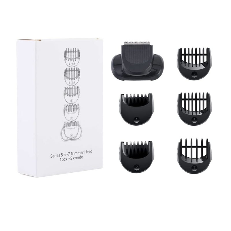 swinonline Beard Trimmer Attachment for Braun Series 5 6 and 7 Electric Razors Compatible with Electric Shavers 5018s 5020s 6075cc 7071cc 7075cc 7085cc 7020s 5050cs 6020s 6072cc 7027cs
