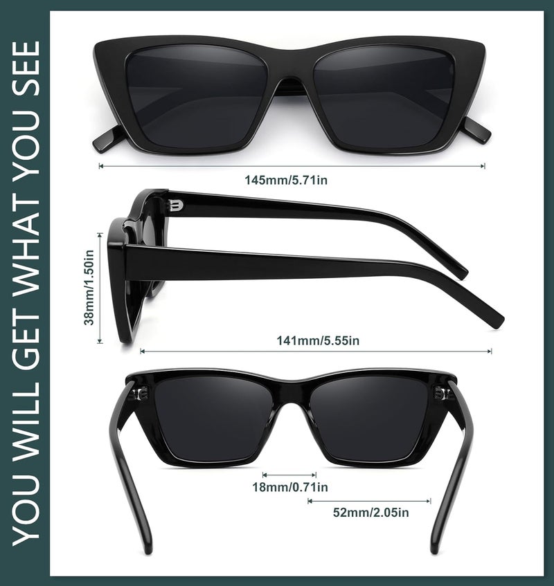 WOWSUN womens 1224 Sunglasses (pack of 1) - Image 5