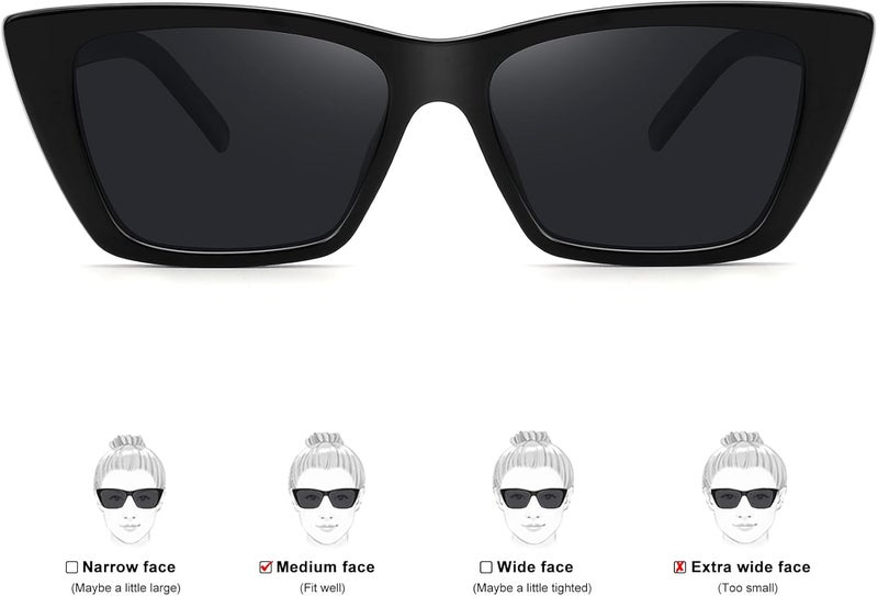 WOWSUN womens 1224 Sunglasses (pack of 1) - Image 4