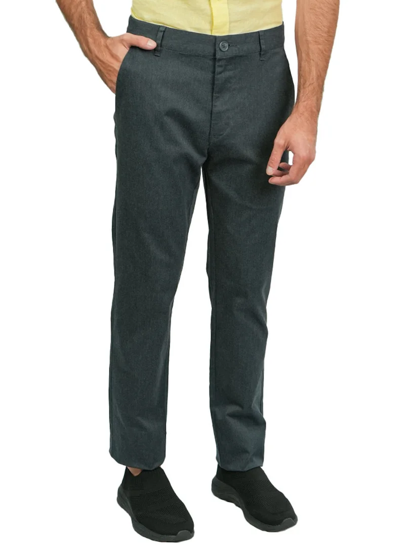 Men’s Slim Tapered Twill Khaki Pants