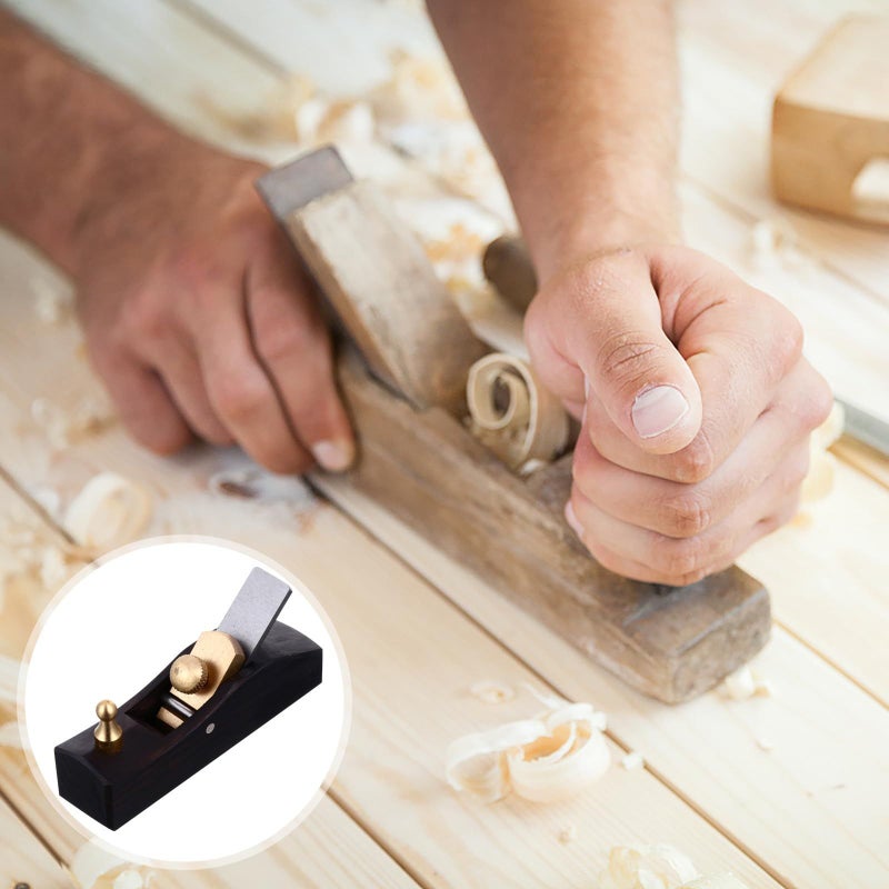Mini Hand Planer Woodworking Tool Flat Base Manual Smoothing Plane For DIY Craft Carpenter Supply - Image 5
