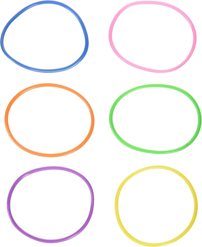 Rhode Island Novelty 2.75" Multi-Colored Plastic Bracelets - Fun Accessories for All Ages - Image 1